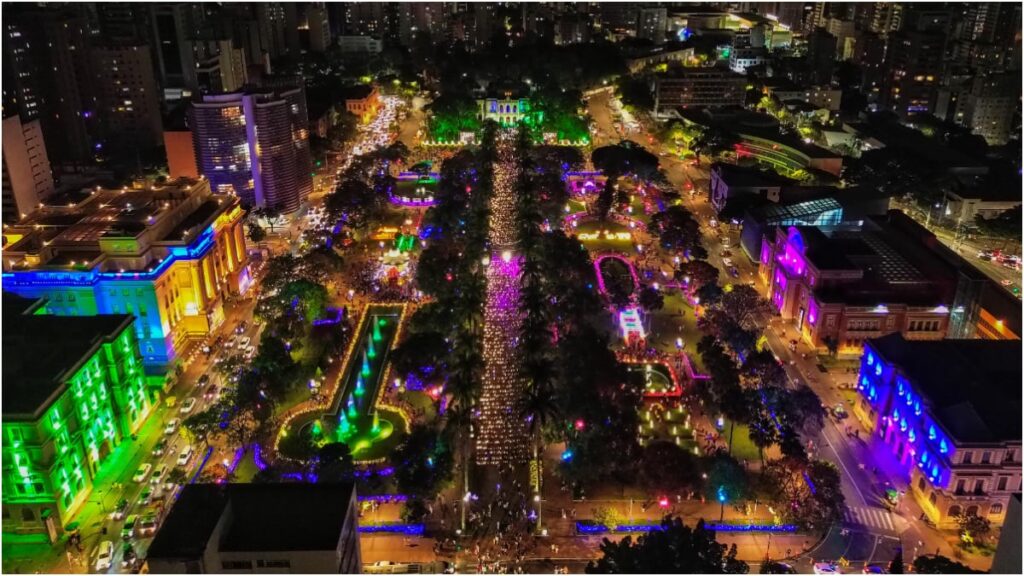 O réveillon ‘surpresa’ na Praça da Liberdade
