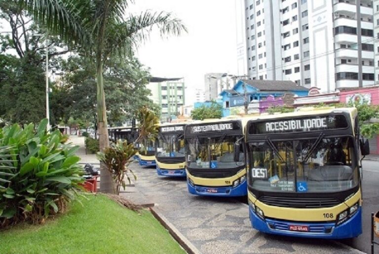 Ônibus utilizados no transporte público de Divinópolis