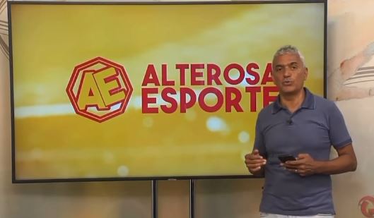 Leopoldo Siqueira apresenta o Alterosa Esporte há mais de 20 anos. Foto: Reprodução