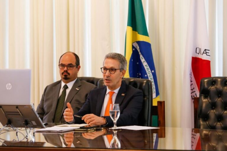 A reunião de Zema e Mateus com os presidentes dos conselhos não é comum. Foto: Divulgação/Agência Minas