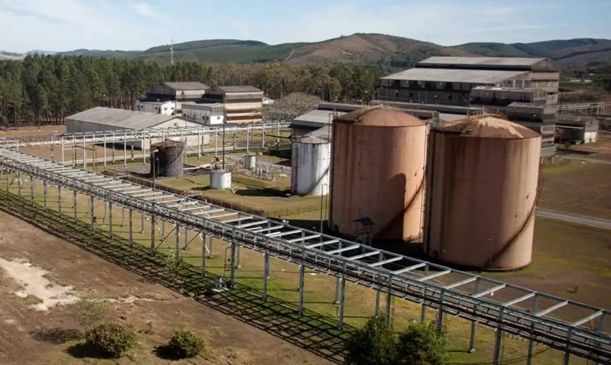 Barragem de Urânio localizada em Caldas, no interior de Minas Gerais