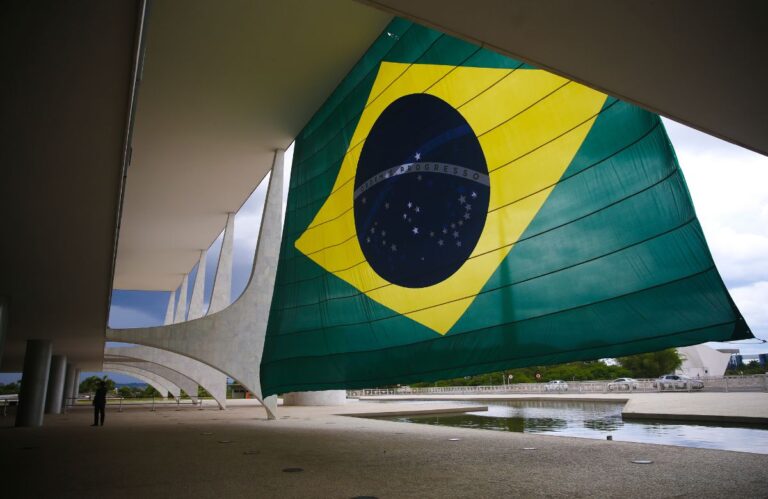 bandeira do brasil palacio do planalto