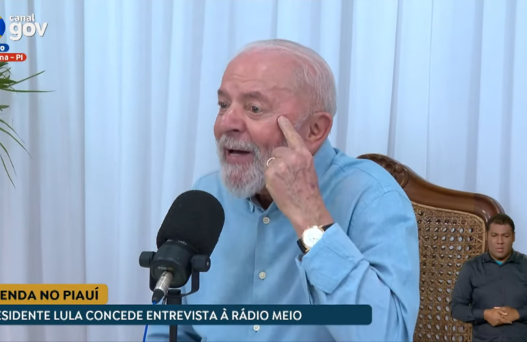 Lula dá entrevista à rádio Meio Norte