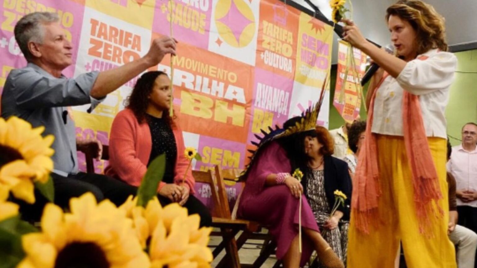 Rogério Correia, Ana Paula Siqueira e Bella Gonçalves participam de evento do Psol