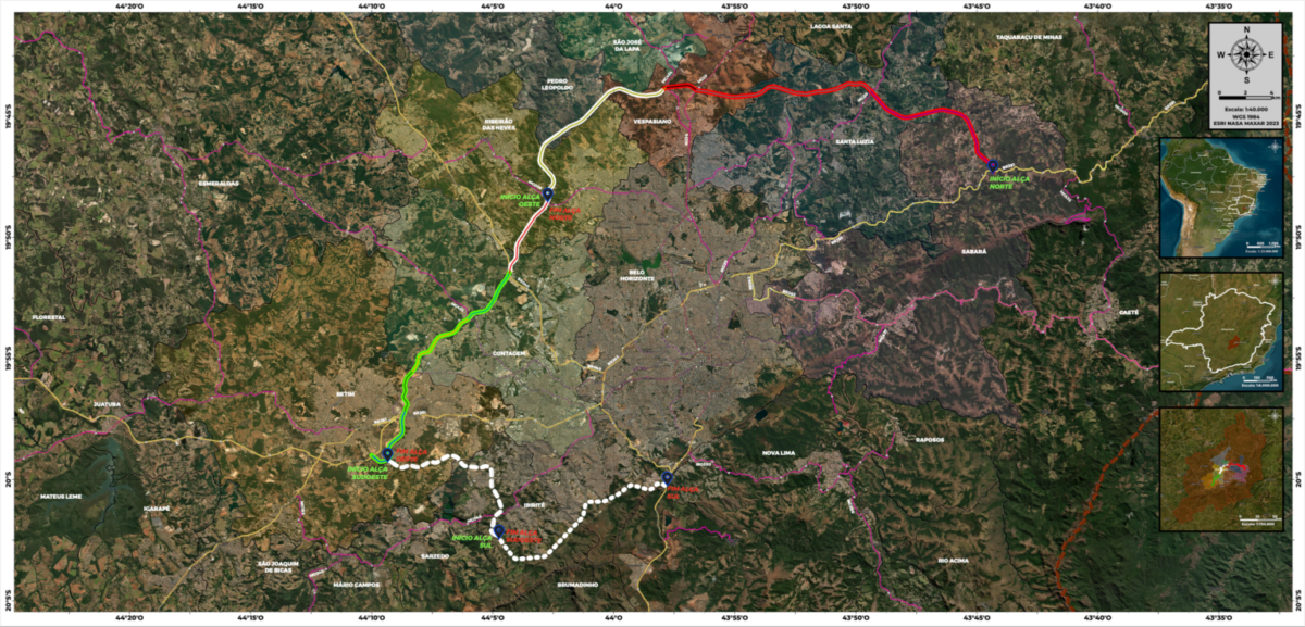 Previsão do Estado é que obras iniciem entre o fim de 2024 e o início de 2025. Foto: Divulgação/Seinfra