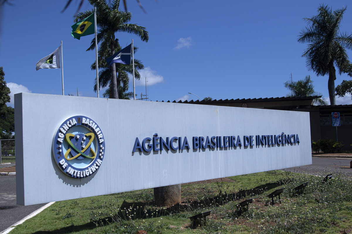 Fachada do prédio da Abin