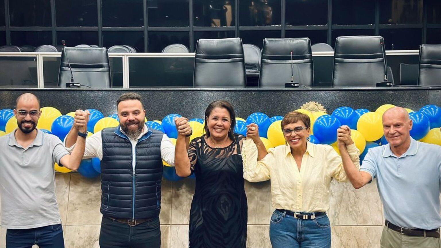 Foto mostra a convenção do PSDB de Contagem