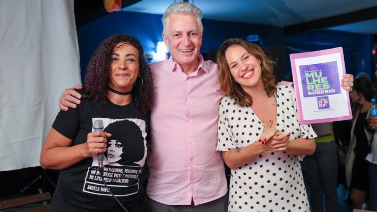 Renata Regina, Rogério Correia e Bella Gonçalves