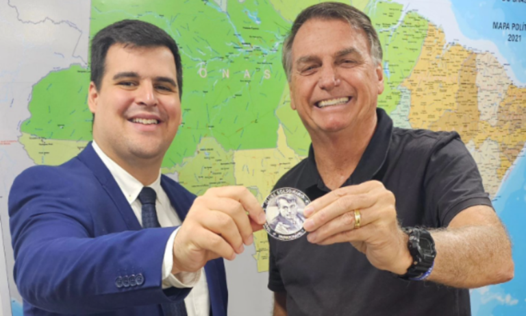 Bolsonaro e Bruno Engler