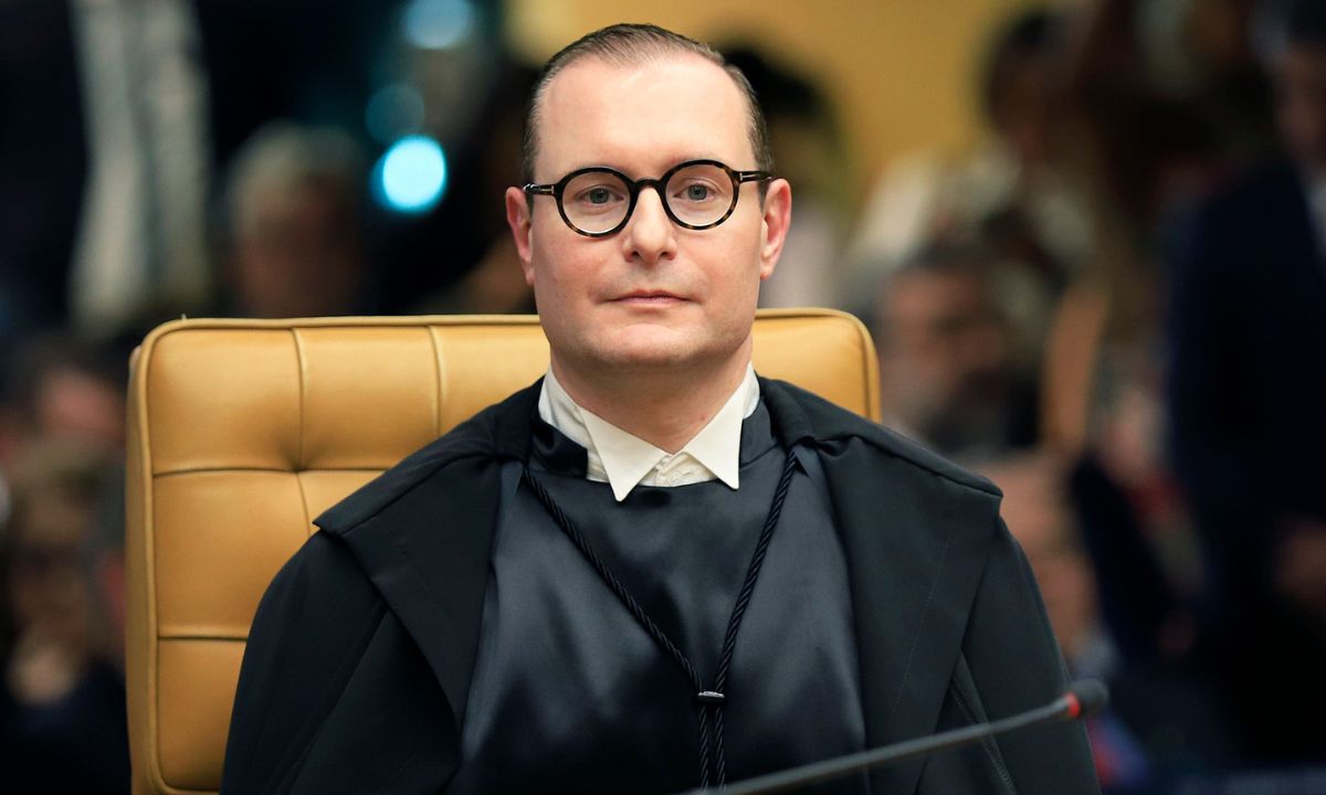 O ministro Cristiano Zanin, do STF