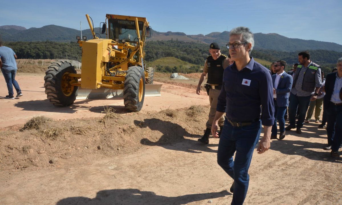 O governador de Minas Gerais, Romeu Zema