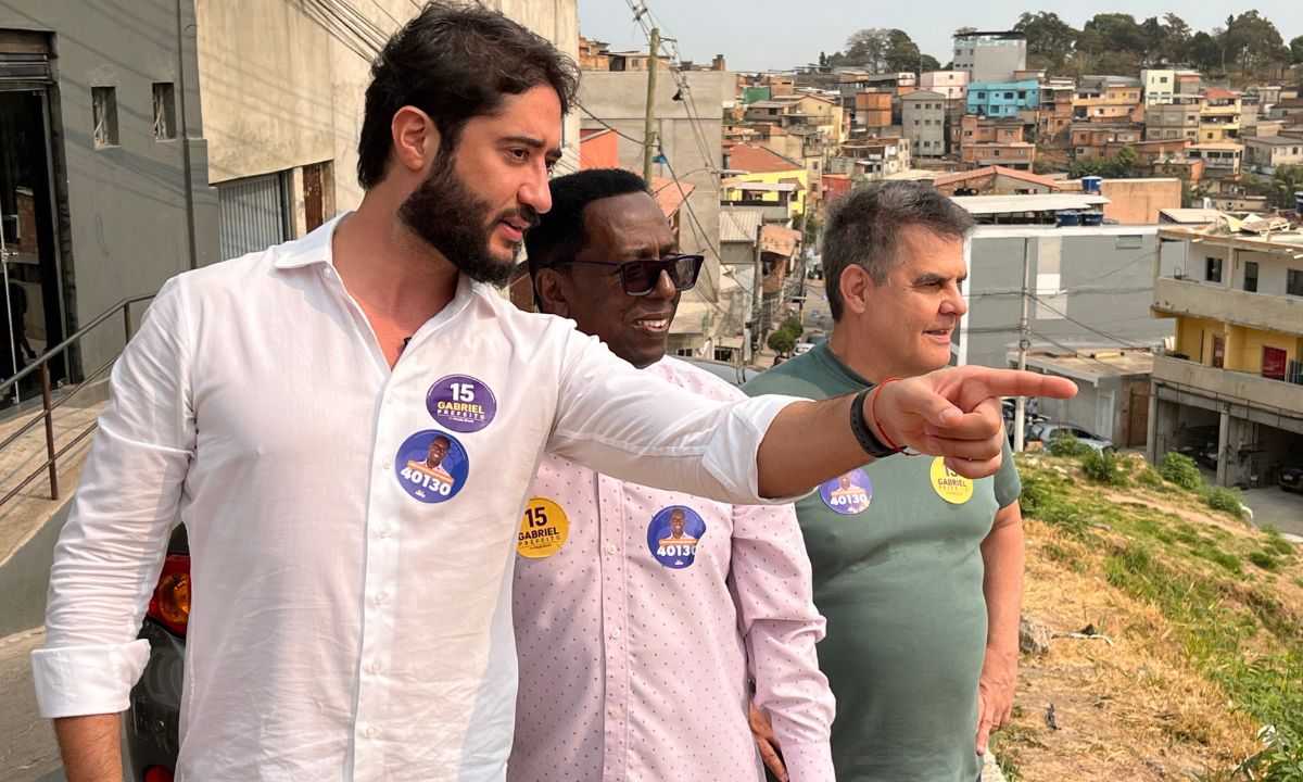 Gabriel Azevedo, Gilson Guimarães e Paulo Brant