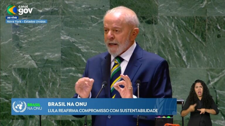 Lula fala à Assembleia Geral da ONU