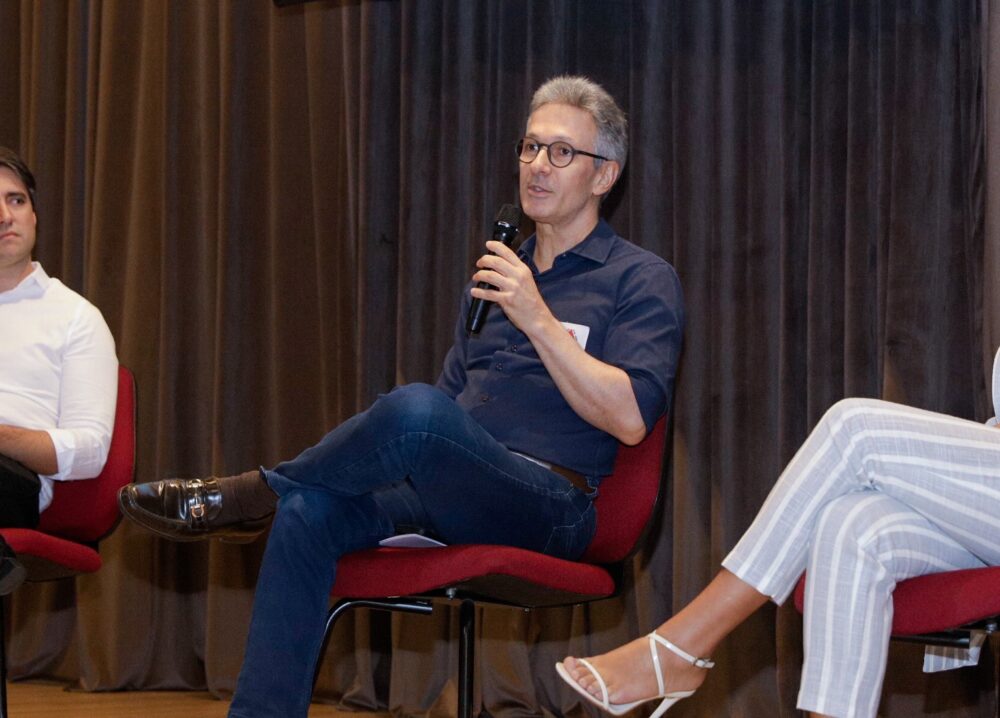 O diálogo foi feito durante almoço do LIDE BH, promovido pela organização que reúne dezenas de executivos e empresários. Foto: Divulgação