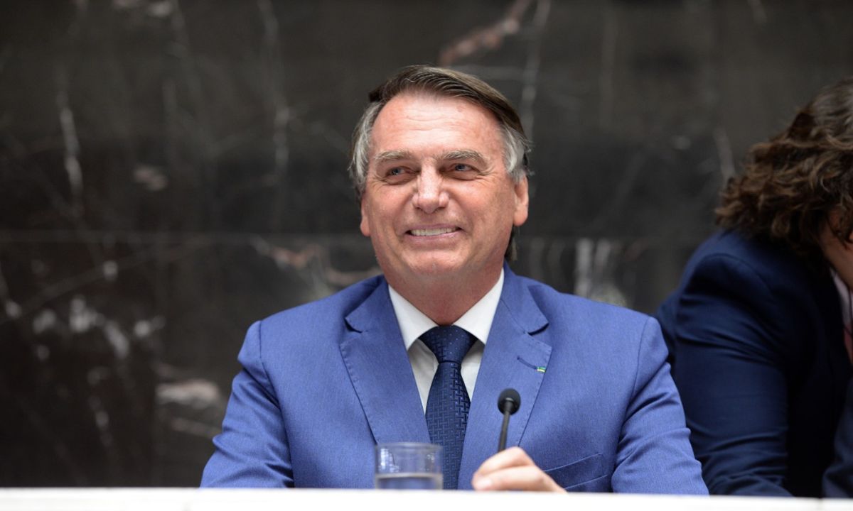 O ex-presidente Jair Bolsonaro