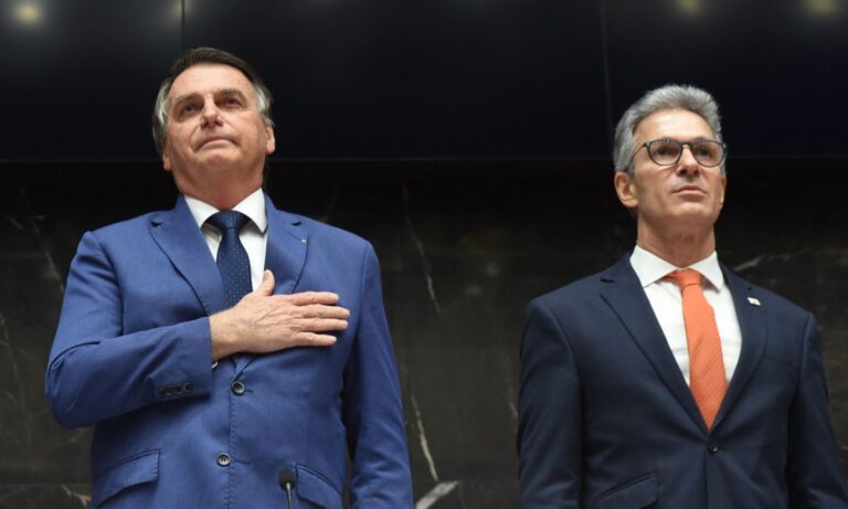 Jair Bolsonaro e Zema