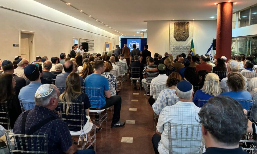 Homenagem vítimas do Hamas - Belo Horizonte