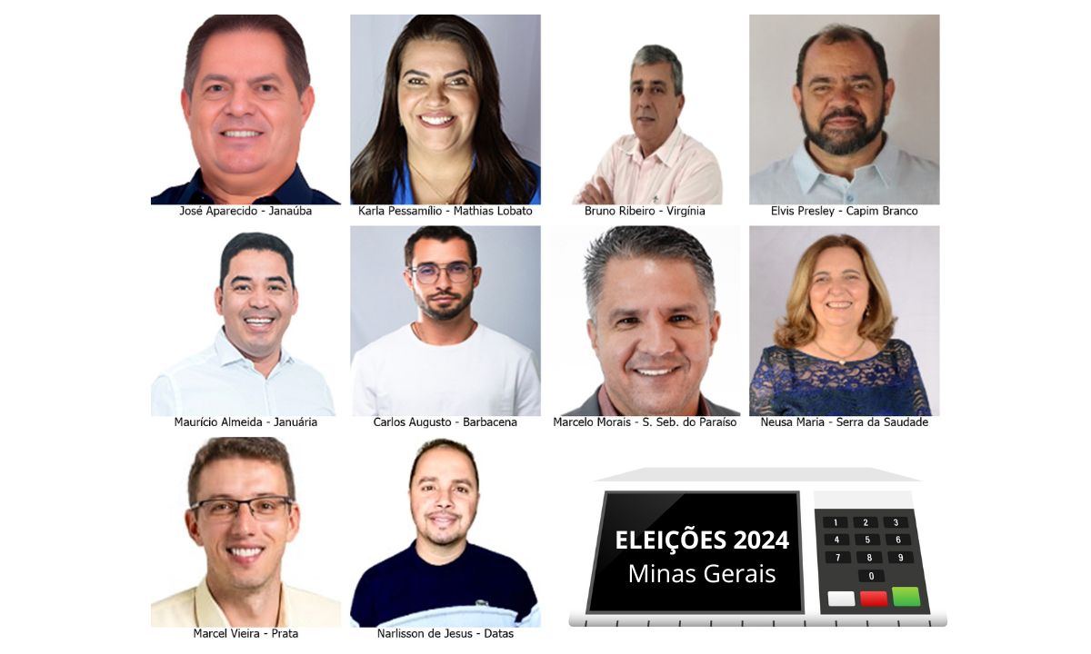 Prefeitos mais bem votados MG - MINAS GERAIS