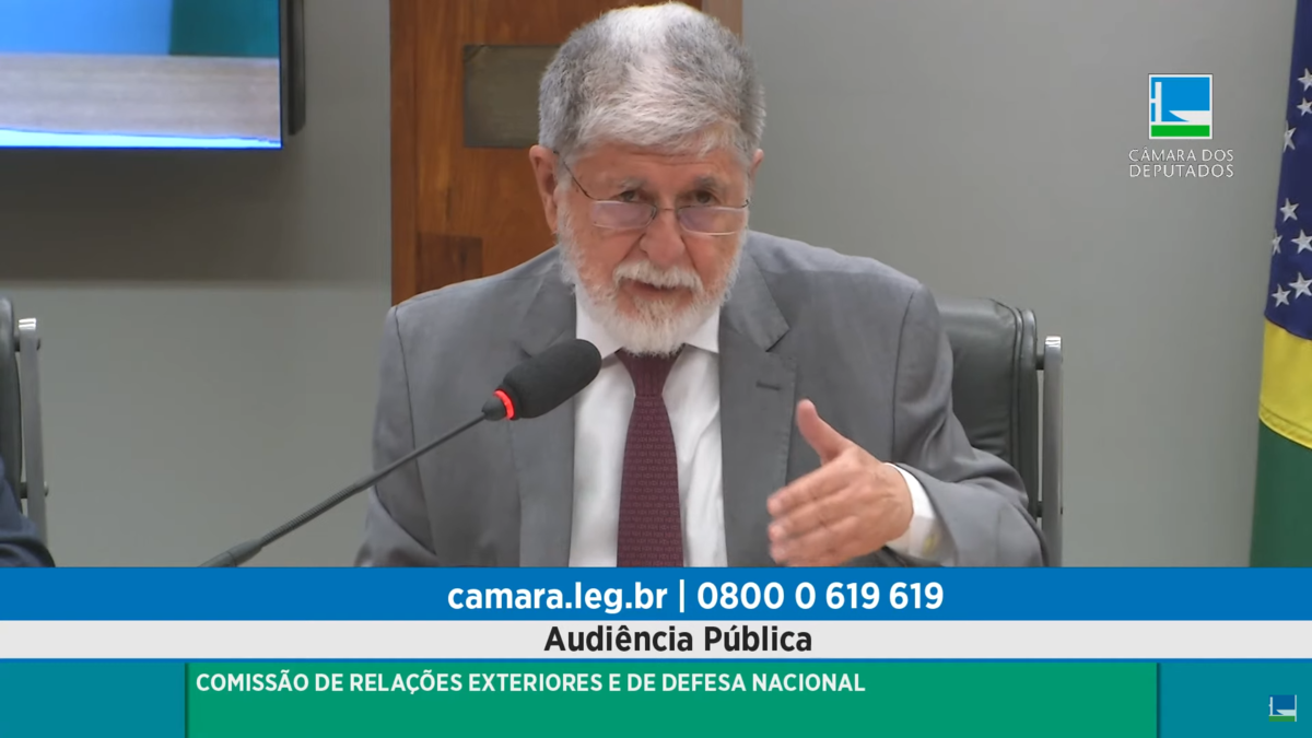 Celso Amorim na CREDN da Câmara