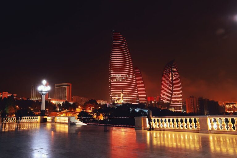 Baku, capital do Azerbaijão