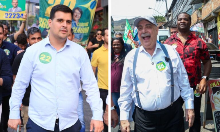 Montagem com fotos de Bruno Engler e Fuad Noman.