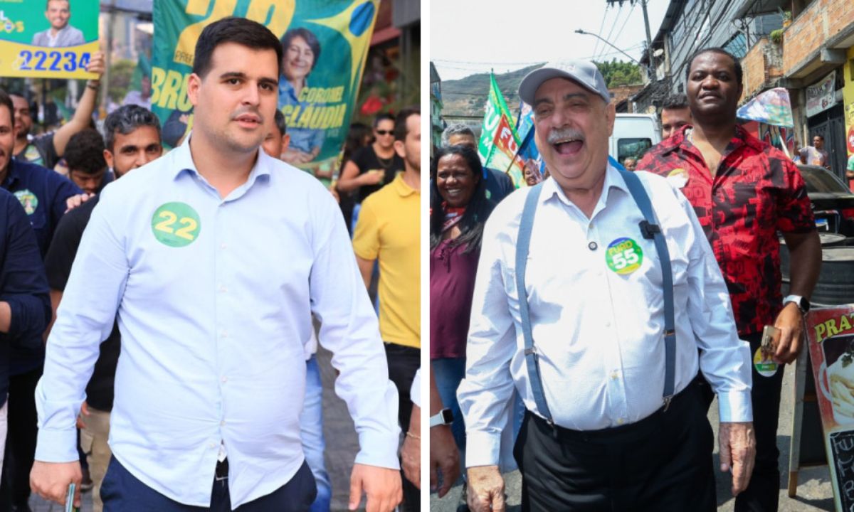 Montagem com fotos de Bruno Engler e Fuad Noman.