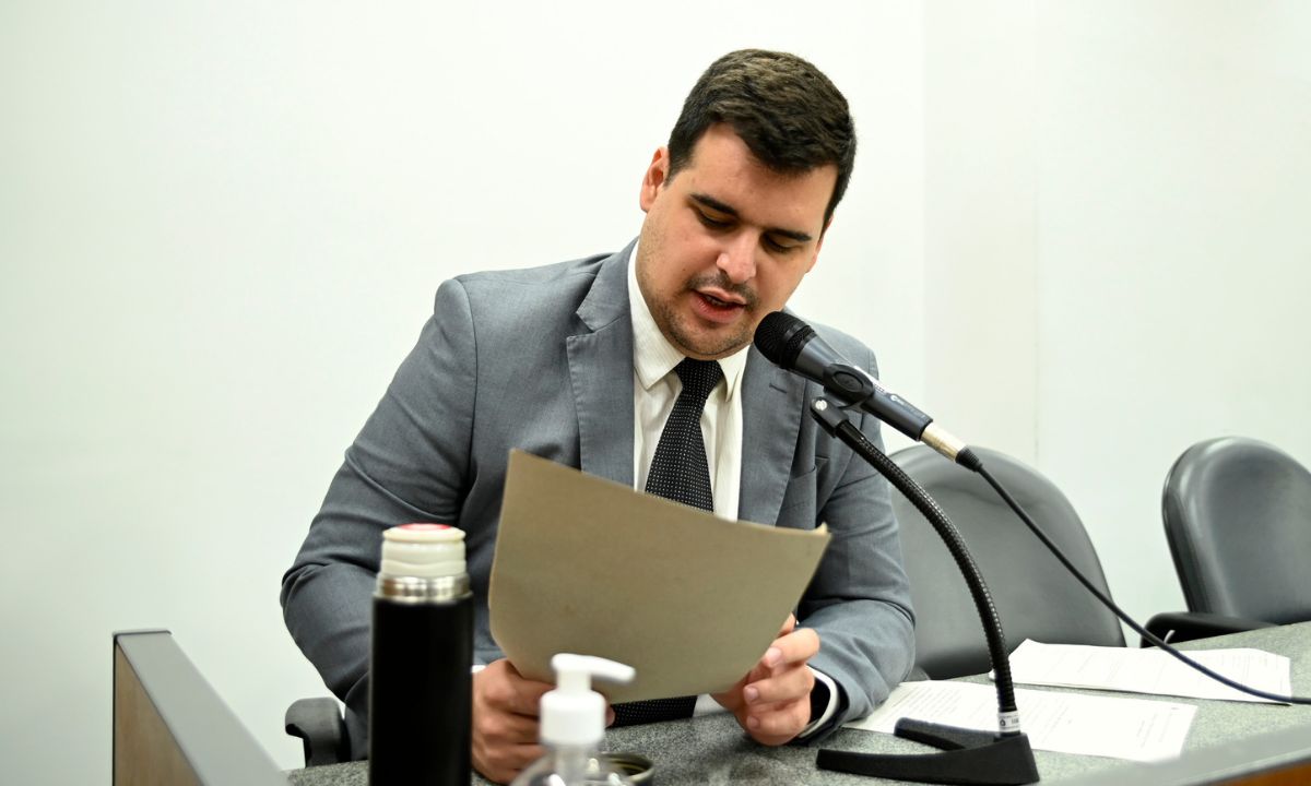 O deputado estadual Bruno Engler