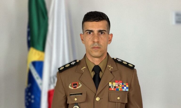 O coronel Rezende, novo chefe do gabinete militar de Zema