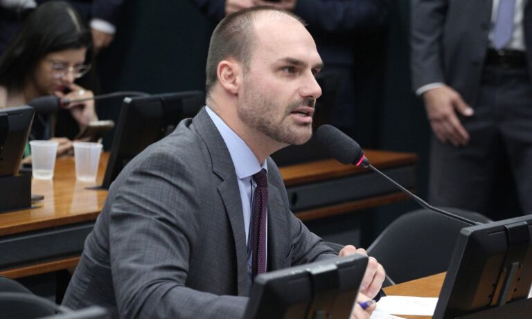 O deputado federal Eduardo Bolsonaro.