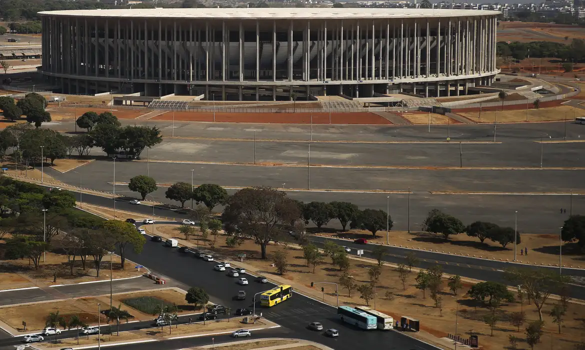 Estádio Mané Garrincha, em Brasília