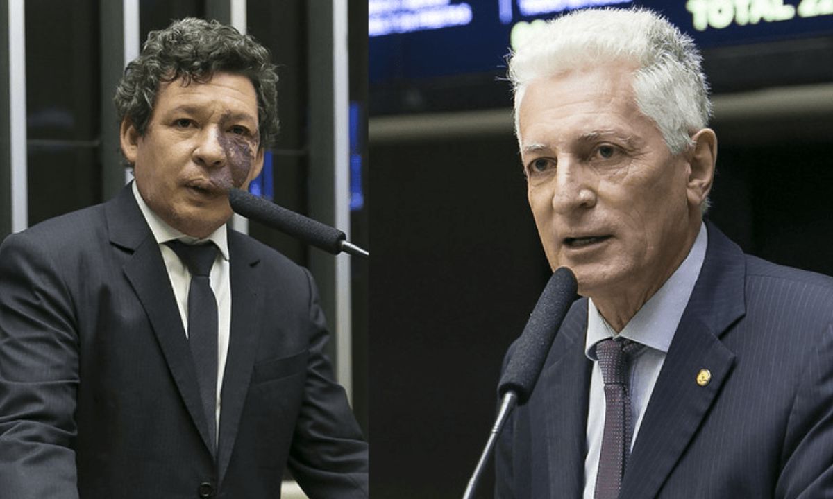 Os deputados Reginaldo Lopes e Rogério Correia