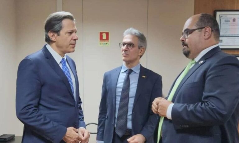 Fernando Haddad, Romeu Zema e Mateus Simões