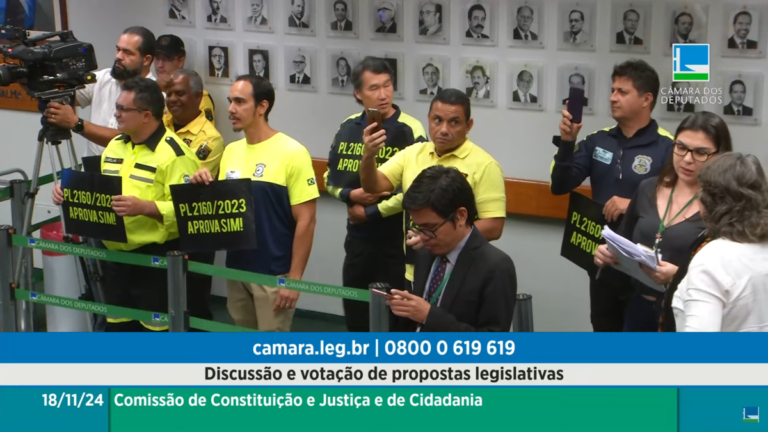 CCJ da Câmara vota porte de arma para agentes de trânsito