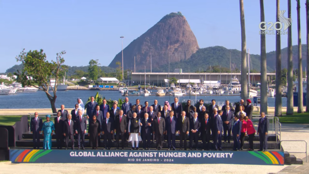 Líderes do G20 no Rio