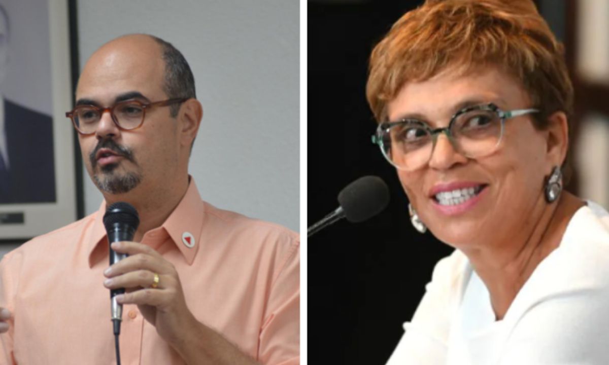 Mateus Simões e Marília Campos