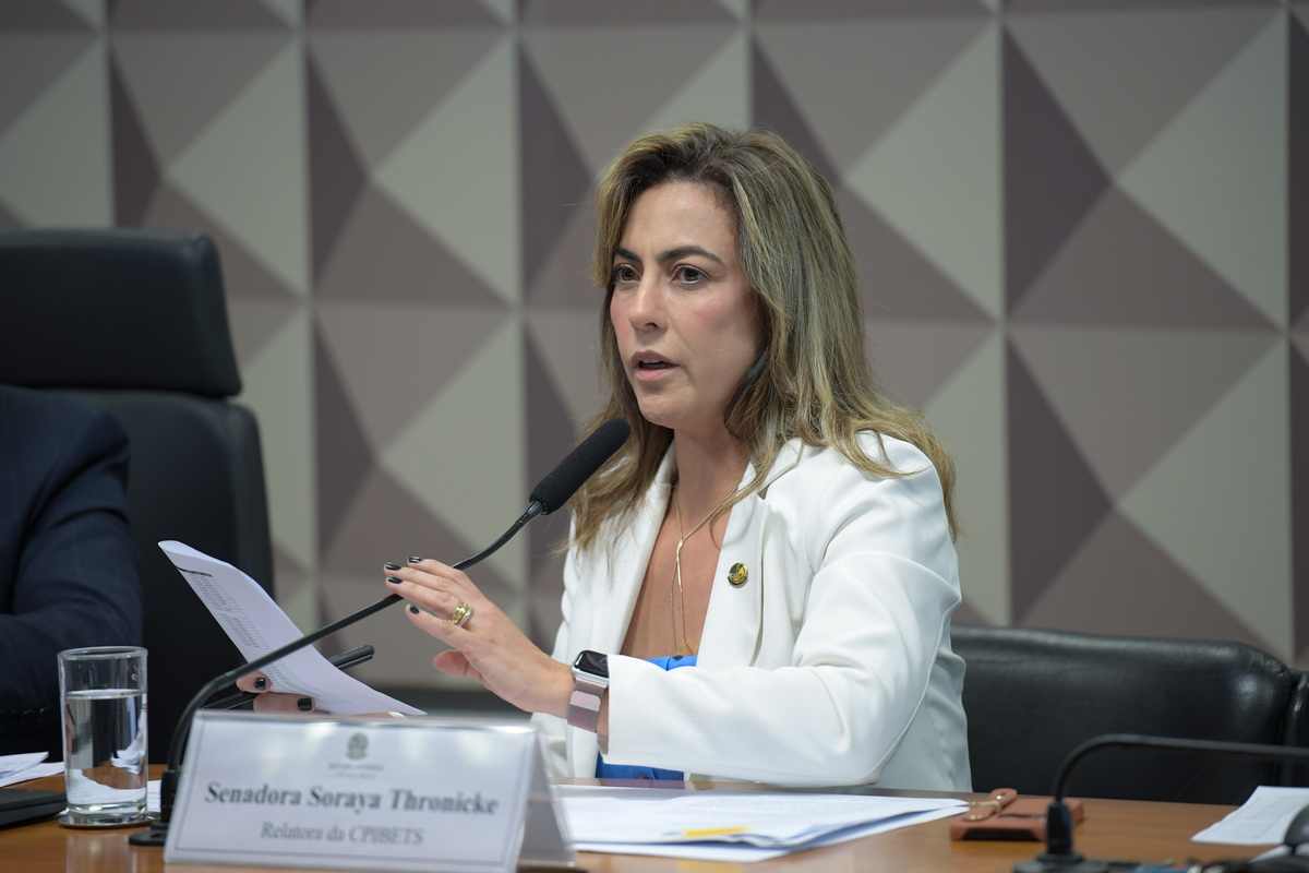 Senadora Soraya Thronicke na CPI das Bets