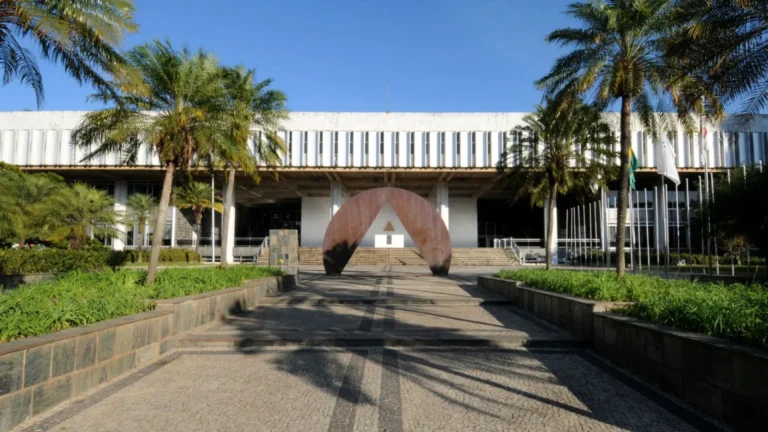 A sede da Assembleia de Minas