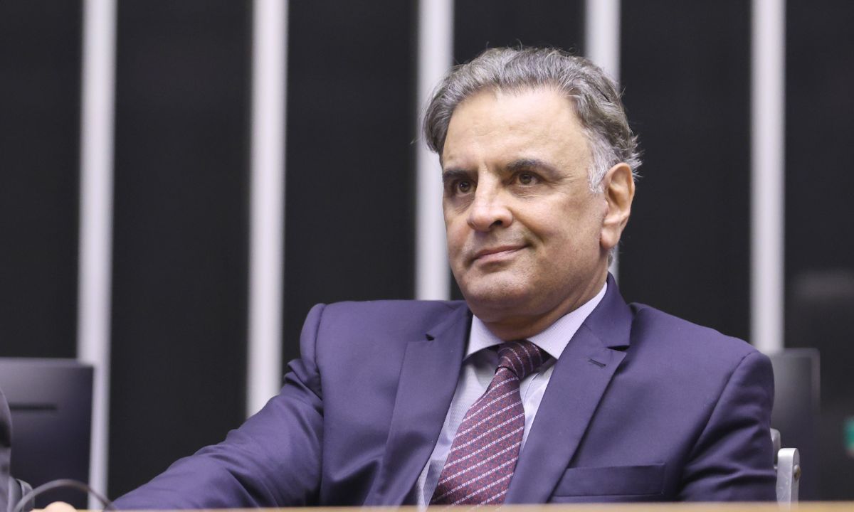 O deputado federal Aécio Neves