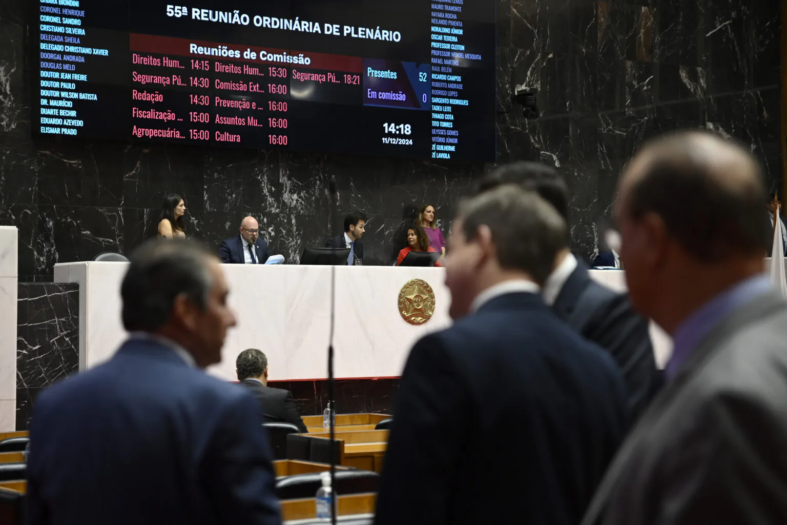 Assembleia indicará três novos conselheiros para o Tribunal de Contas do Estado. Foto: ALMG