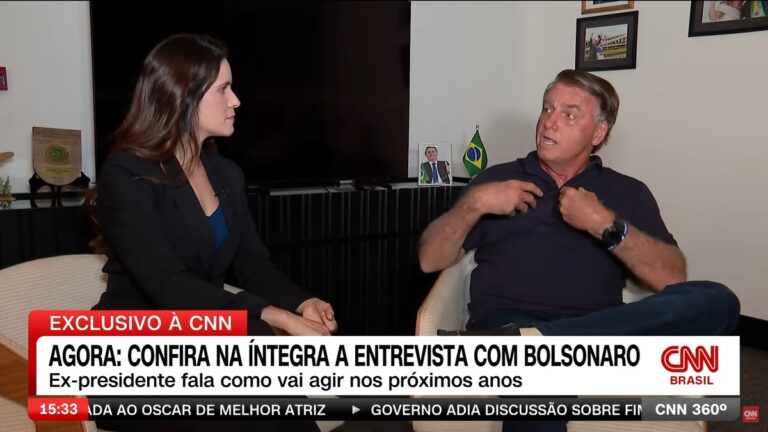 Bolsonaro na CNN Brasil