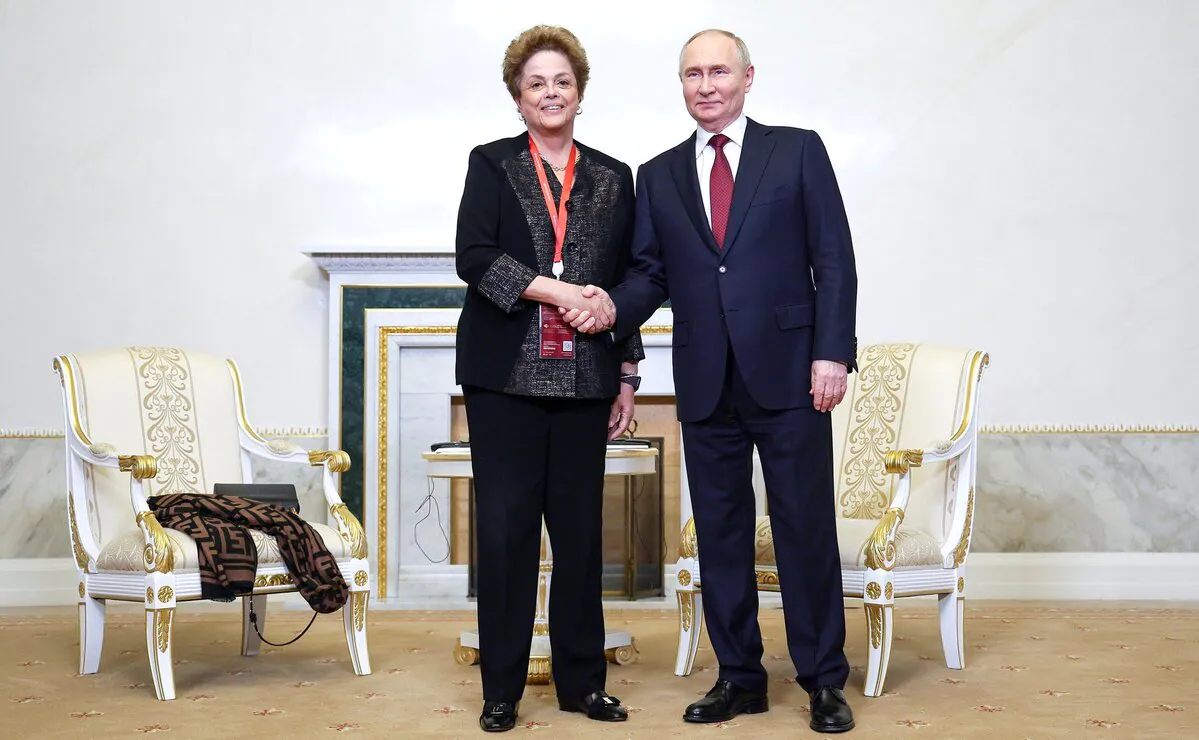 Dilma e Vladimir Putin