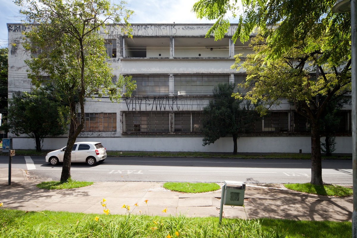 Antiga Faculdade de Odontologia da UFMG, na Cidade Jardim