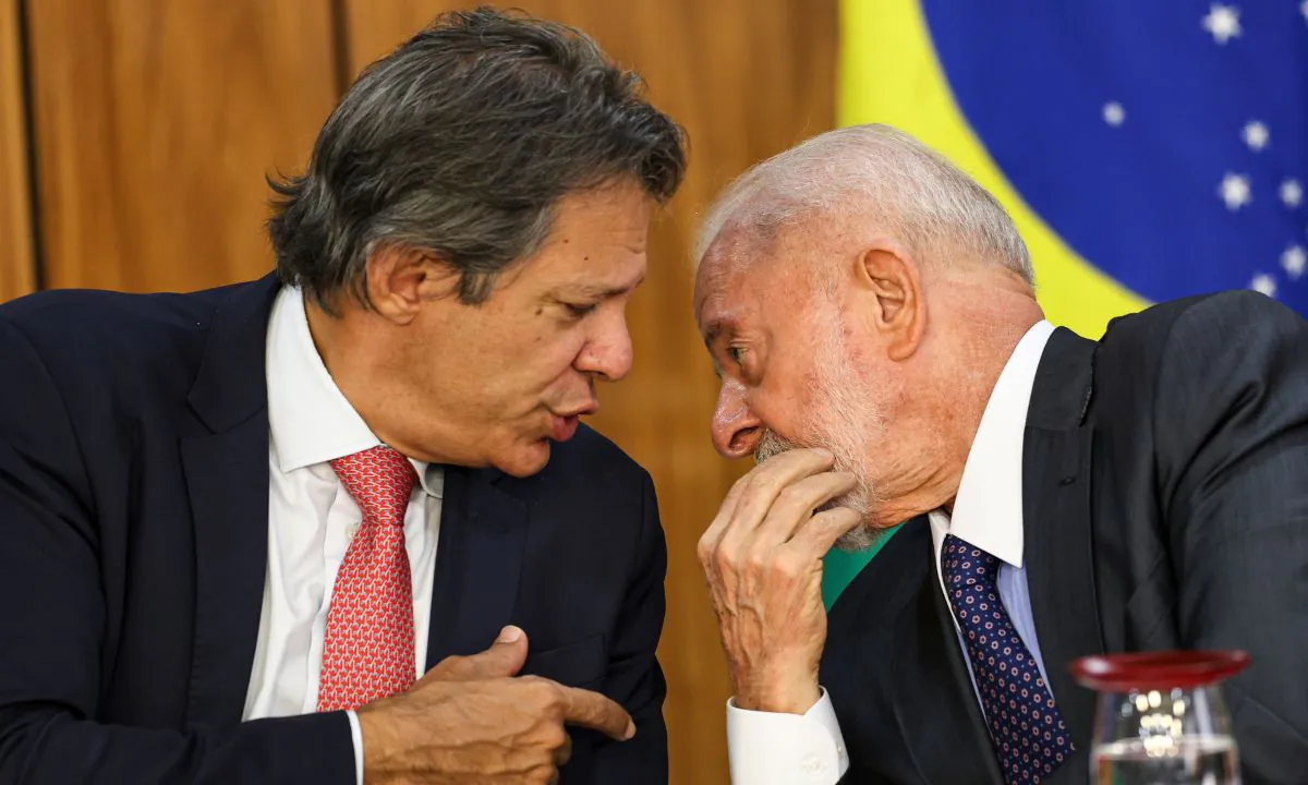 Fernando Haddad e Lula