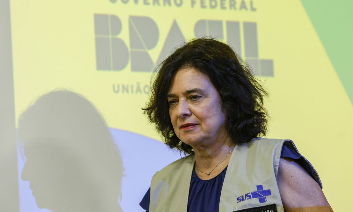 A ministra Nísia Trindade, da Saúde