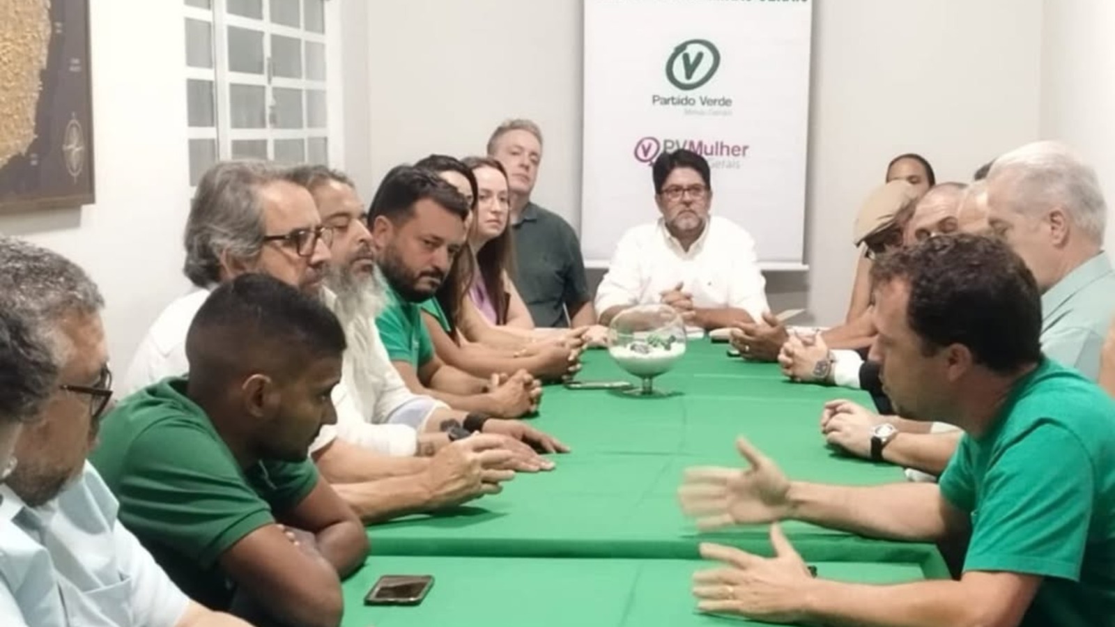 PV de Minas aumenta diretório estadual e mantém presidente