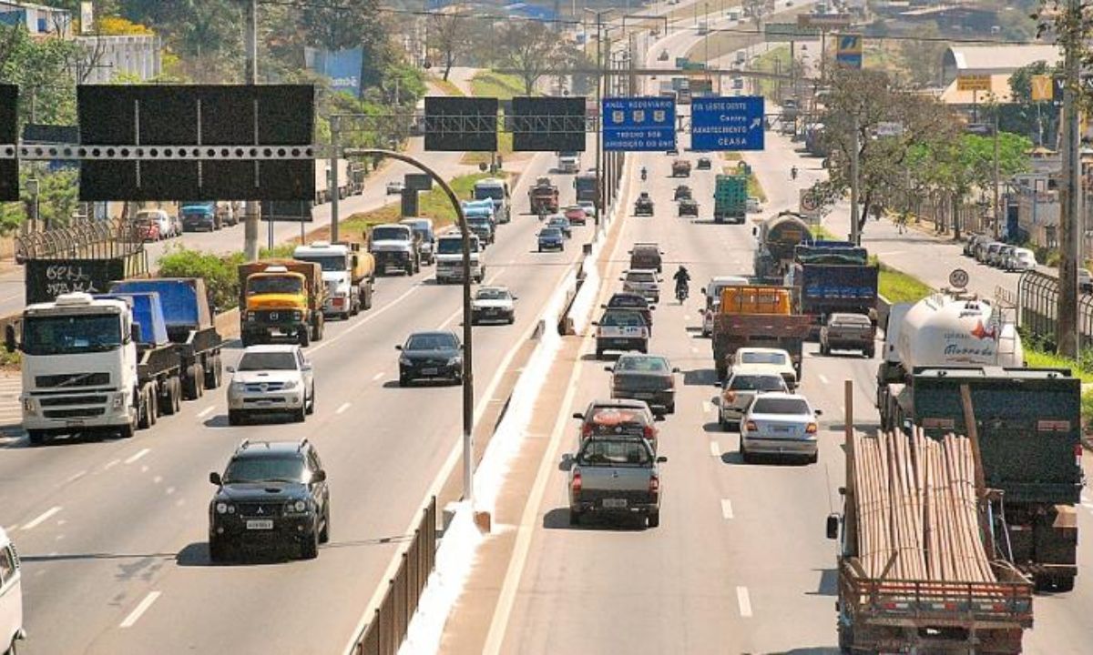 Foto mostra trecho do Anel Rodoviário