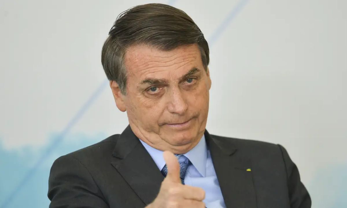 O ex-presidente Jair Bolsonaro