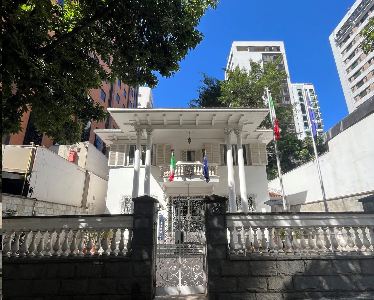 Consulado da Itália em BH, na Savassi