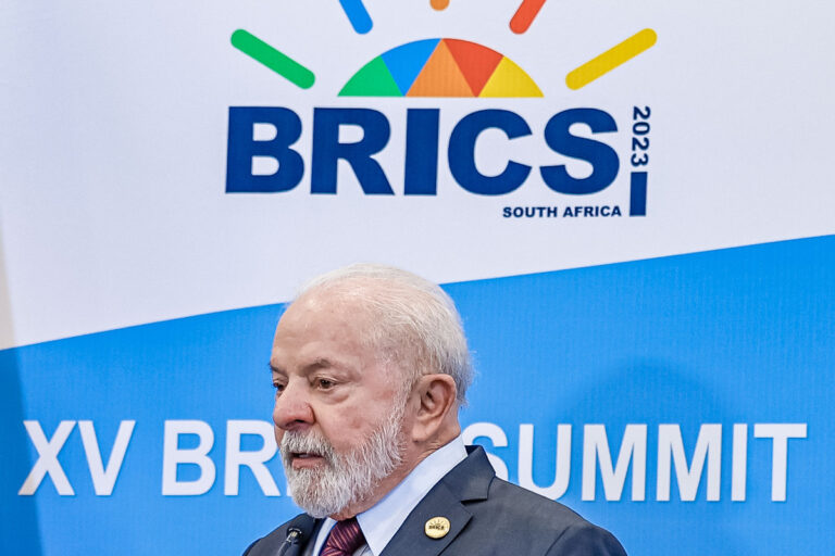 Lula no BRICS em Joanesburgo, 2023