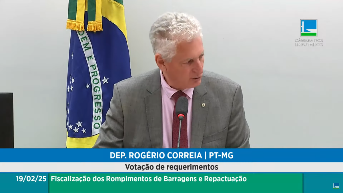 Rogério Correia na Comissão de Barragens